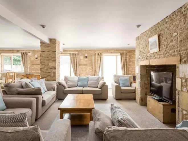 stanton holiday cottage living room